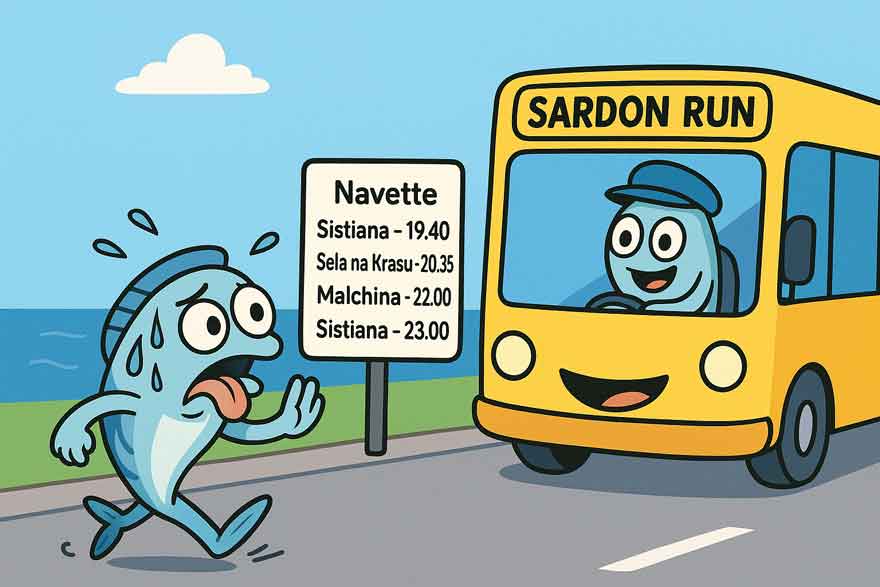 Orari navette (inserisci immagine tabella)