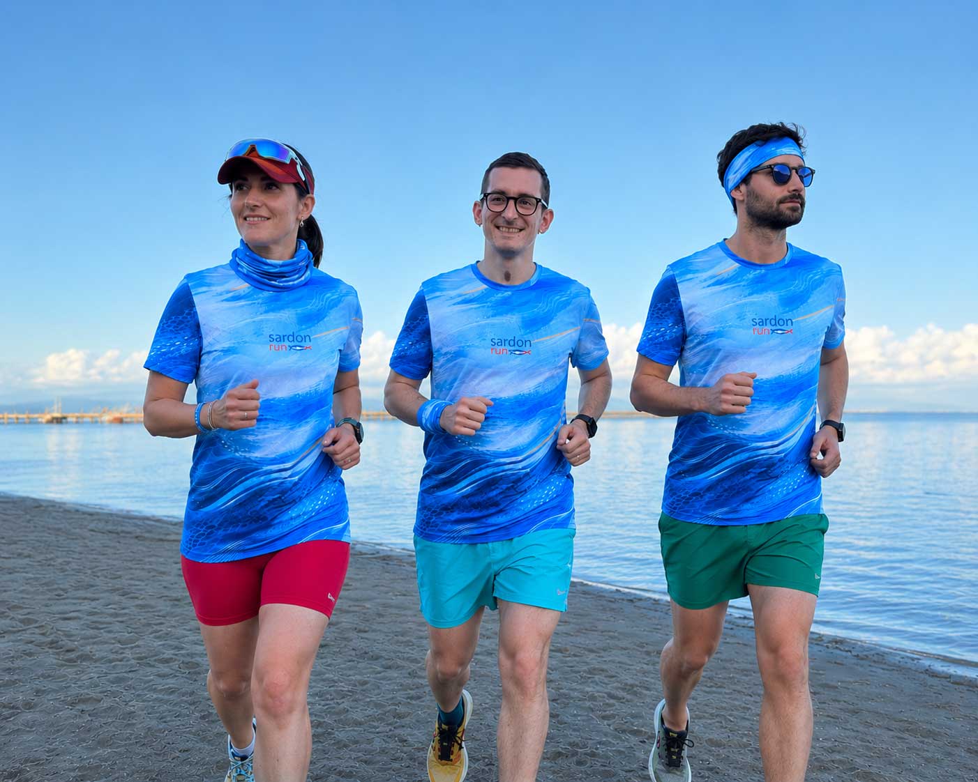 Scaldacollo multifunzione Sardon Run — gruppo atleti